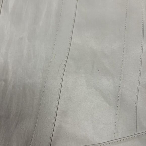 St. Croix Knits Eli Thomas Cream Jacket Full Zip Lightweight Microfiber USA Sz M - Picture 8 of 11